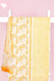 Bizzy Lizzy Dress Material With Chiffon Dupatta In Floral Block Print